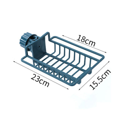 Kitchen Faucet Finishing Sponge Dishcloth Drain Rack