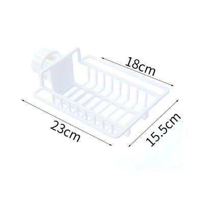 Kitchen Faucet Finishing Sponge Dishcloth Drain Rack